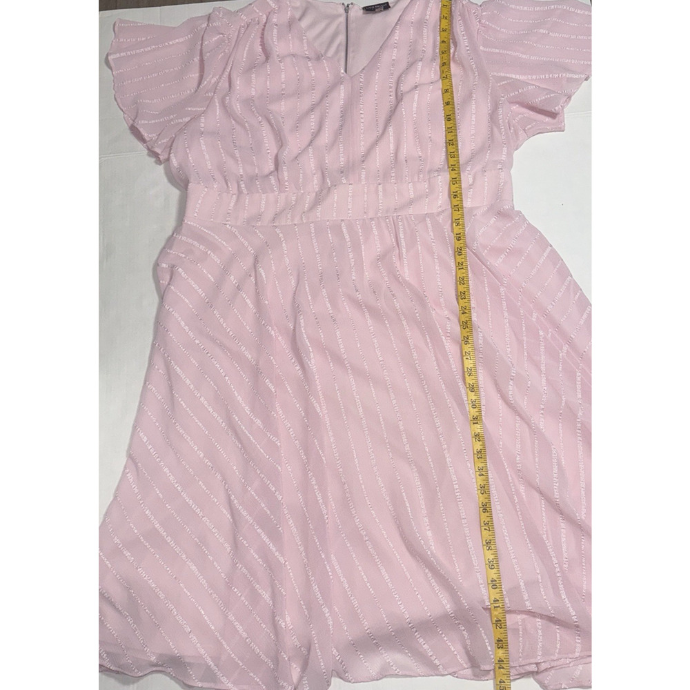 Lane Bryant Women 24W Dress Formal Fairy Hoco Romantic Elegant Dainty Feminine - Picture 6 of 12